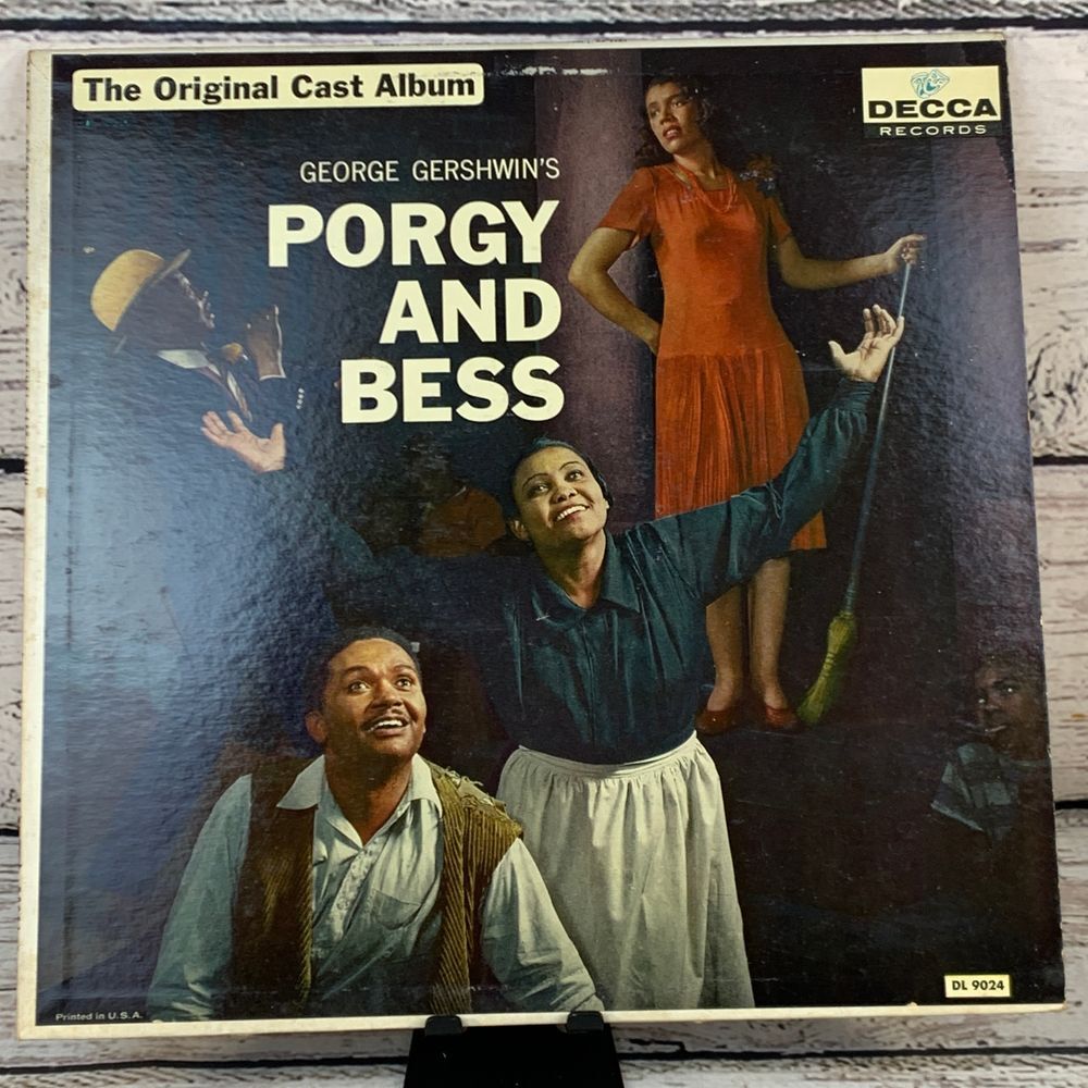Decca Porgy and Bess - Original‎ Cast Album George Gershwin [1950's] DL 9024 LP